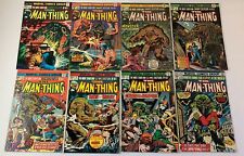 1970's Marvel THE MAN-THING #4 6 7 12 14 16 18 22 ~ various grades picture