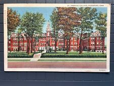 Vintage Postcard 1935 St. Ambrose College Davenport Iowa (IA) picture
