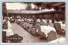 Cincinnati OH-Ohio, Hotel Alms Terrace Dining Room, Vintage c1938 Postcard picture