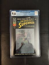 ADVENTURES OF SUPERMAN #500 CGC 9.6, 1993, FIRST STEEL & SUPERBOY, COLLECTOR'S picture