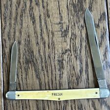 Vintage Schrade 2 Blade “Fresh” Pocket Knife picture