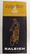 vintage NOS 1950's Raleigh Bicycle Company CATALOG bike brochure picture