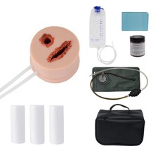 Wound Packing Trainer, Stop The Bleed Training Kit with 2-in-1 Wounds & Pumpi picture