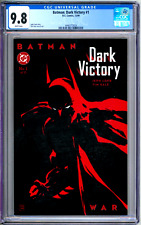 Batman Dark Victory 1 CGC Graded 9.8 NM/MT DC Comics 1999 picture