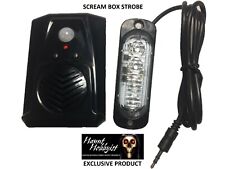 Scream Box Strobe Green Light Programmable Animated Speaker LED sensor Halloween picture
