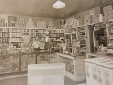 Vintage Denver CO Broadway Bunkers General Store Interior Dry Goods Scale Reg picture