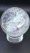 Premium Rainbow Clear Quartz Sphere 313.5g | High-Quality Crystal Healing Energy picture