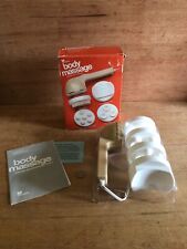 Windmere MS-2/558 Body Massager Thermal 4 Attachments Vintage Open Box Tested picture