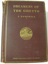 1898 Dreamers Of The Ghetto By Israel Zangwill Philadelphia Jewish Publ. Society picture