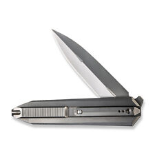 WE KNIVES Diatomic WE22032-2 Bead Blasted Titanium CPM 20CV Steel Pocket Knife picture