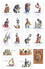 Country Bear Jamboree Disney Attraction Marc Davis Postcards ALL on One Poster picture