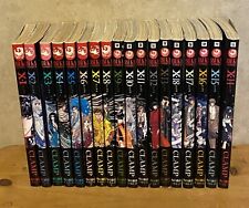 Rare ALL 1st Print Edition Clamp X Vol. 1-18 Complete 1992 Japanese Manga Comics picture
