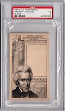 1880 1885 H602 US Presidents ANDREW JACKSON Blank Back PSA 5 EX picture