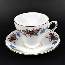 Royal Sutherland English Bone China Floral Teacup & Saucer picture