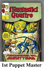 Fantastic Four #8 1st appearance of the Puppet Master 1971 FN/VF Italian edition picture