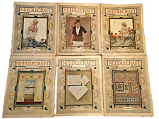 Lot 6 Needlecraft Magazines 1922 Cream Of Wheat Advertisements Recipes Stories picture