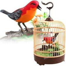 Singing & Chirping Bird In Cage - Realistic Sounds & Movements Toy or Gift picture