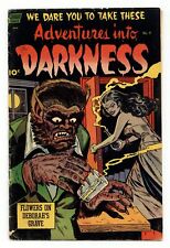 Adventures into Darkness #9 GD 2.0 1953 picture
