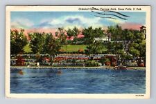 Sioux Falls SD-South Dakota, Terrace Park Oriental Garden Vintage Postcard picture