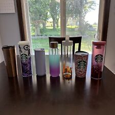 Lot Of 7 Assorted Starbucks Cups picture
