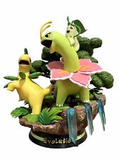 Pokemon Luminous Chikorita Bayleaf Meganium Evolution Statue Figure Collectible picture