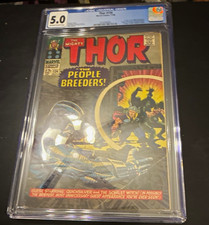 Thor #134 CGC 5.0 Marvel Comics 1966 Jack Kirby 1st High Evolutionary picture