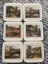 Vintage Clover Leaf English Countryside (6 Coasters, Made in United Kingdom) picture