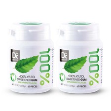 DC24 DAILY CARE 100% Xylitol Gum, No Aspartame, Sugar 60 Count (Pack of 2) picture