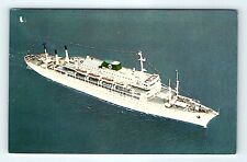Postcard SS Brasil Argentina Ocean Liner Passenger Cruise Ship Moore-McCormack picture
