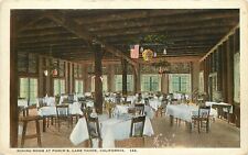 c1920sPostcard Interior Dining Room at Pomin's, Lake Tahoe CA, Ed. Hess 122. picture