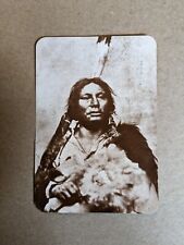 CHIEF GALL,  HUNKPAPA Sioux Vintage Photograph. Old West Collectors Series pcard picture