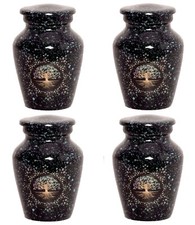 Tree Keepsake urns set of 4 for human ashes picture