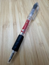 Omnicef Cefdinir Antibiotic Pharma Promo Pen Clear Black Red Tested & Working picture