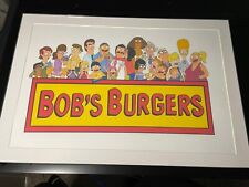 BOB’s BURGERS Animation Art ADVERTISEMENT cartoon Network Production Art Poster picture