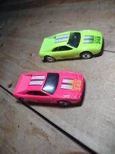 Hot Wheels Ferrari 348 Highlighter Yellow And Pink Set Of Two 1990 picture