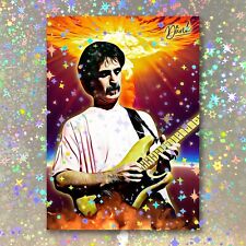 Frank Zappa Holographic Guitarmageddon Sketch Card Limited 1/5 Dr. Dunk Signed picture