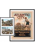 Atlantic City The Playground of the Nation 1920 Color Tinted Photo Book picture
