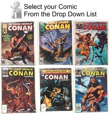 Original Savage Sword of Conan B&W Marvel Comic Magazines- Your Choice of 150+ picture