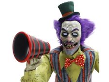 Halloween Animatronic 6' Servo Carnival Barker DIGIEYES Prop Seasonal Visions picture