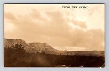 Pecos NM-New Mexico RPPC, Scenic Vista, Vintage Real Photo c1920 Postcard picture