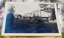 Vintage Real Photo Postcard - Unknown Bridge - Unmailed - Wisconsin Estate picture