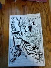 Original Artwork Compu-M.E.C.H. Page #12 Issue #1 By Theodore Riddle picture