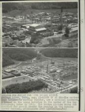 1967 Press Photo Nuclear reactor national landmark located in Oak Ridge, TN picture