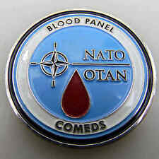 NATO OTAN BLOOD PANEL COMEDS COMEDS CHALLENGE COIN picture