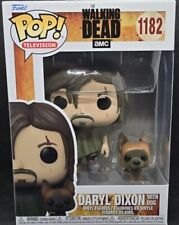 FUNKO POP Television: The Walking Dead 1182#Daryl Dixon With Dog Vinyl Figures picture