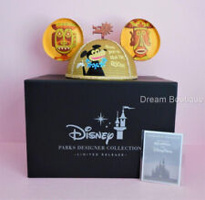 Disney Parks Designer Collection SHAG Enchanted Tiki Room Mickey Ear Hat New picture
