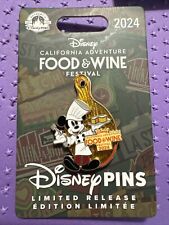 Disney California Adventure Food & Wine Festival 2024 Mickey Pin LR picture