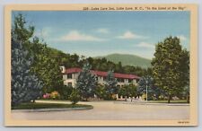 Lake Lure Inn Hotel Lure Lake NC North Carolina In the Land of the Sky Postcard picture