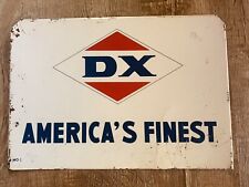 Original vintage DX Gas And Oil Sign  picture