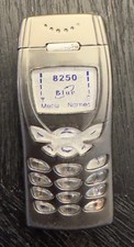 Vintage Nokia 8250 Style Cell Phone Butane Lighter Silver Novelty Y2K Collectibl picture